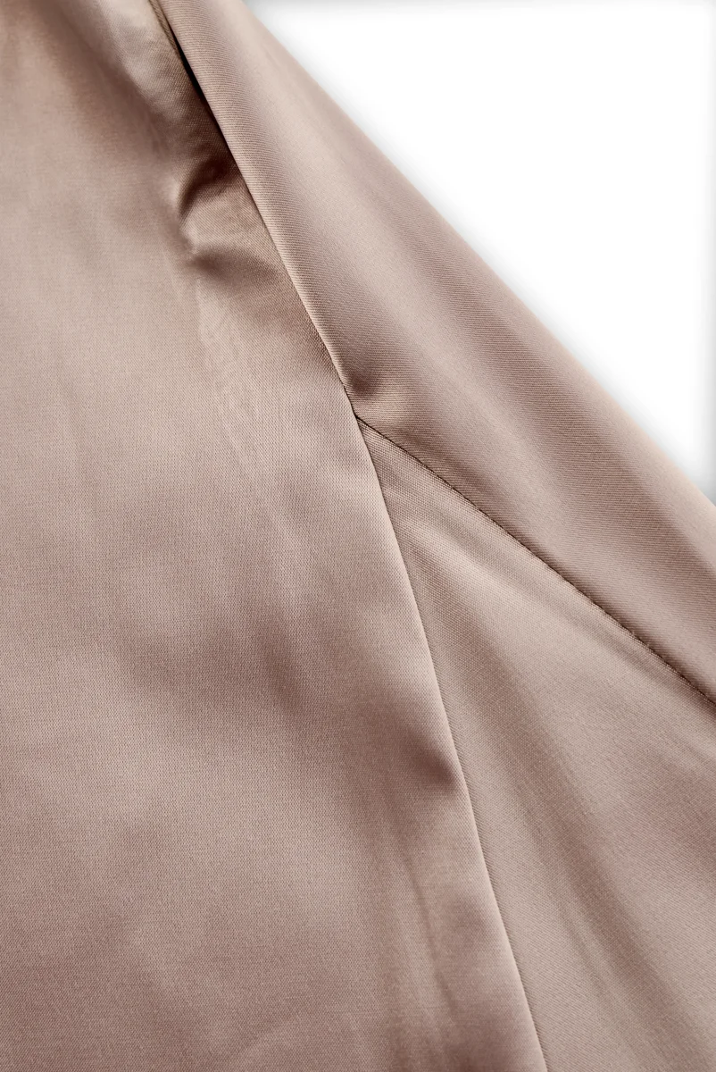 Julia - Elegant One-Shoulder Satin Gown for Wedding Guests and Formal Events - Image 8