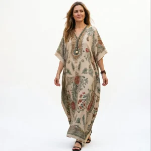 Mariana - Lightweight Bohemian Caftan Dress
